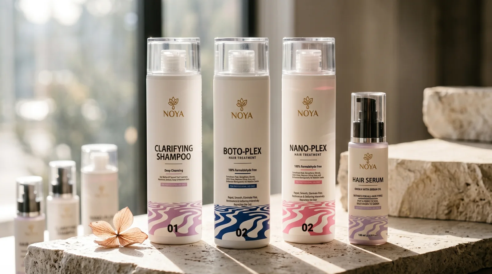 Professional hair salon treatment